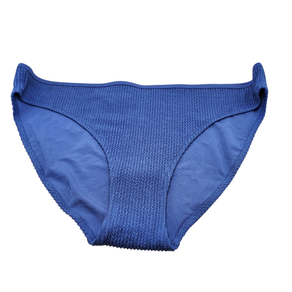 Aerie Blue Textured Bikini‎ Nwt Size XL